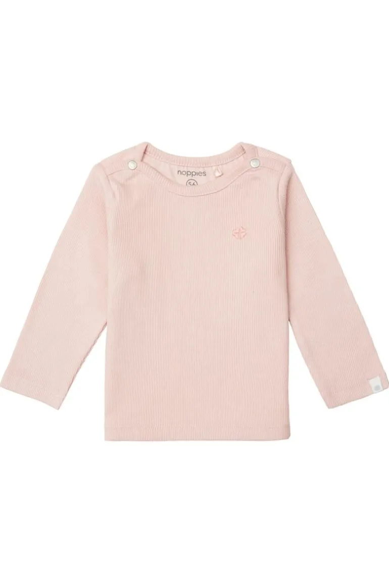 longsleeve_natal__rose_sm_3.webp Noppies Basics | Shirts<Longsleeve Natal - Rose Smoke