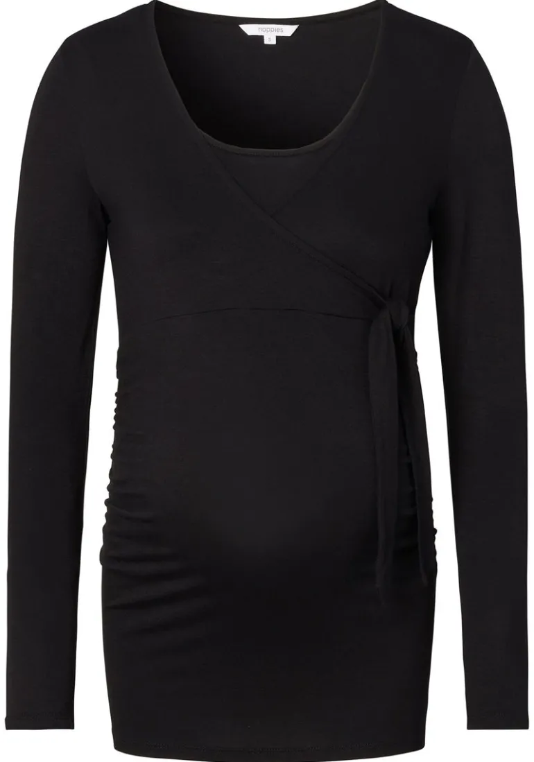 longsleeve_odellal__black_11.webp Noppies Shirts | Shirts<Longsleeve Odellal - Black