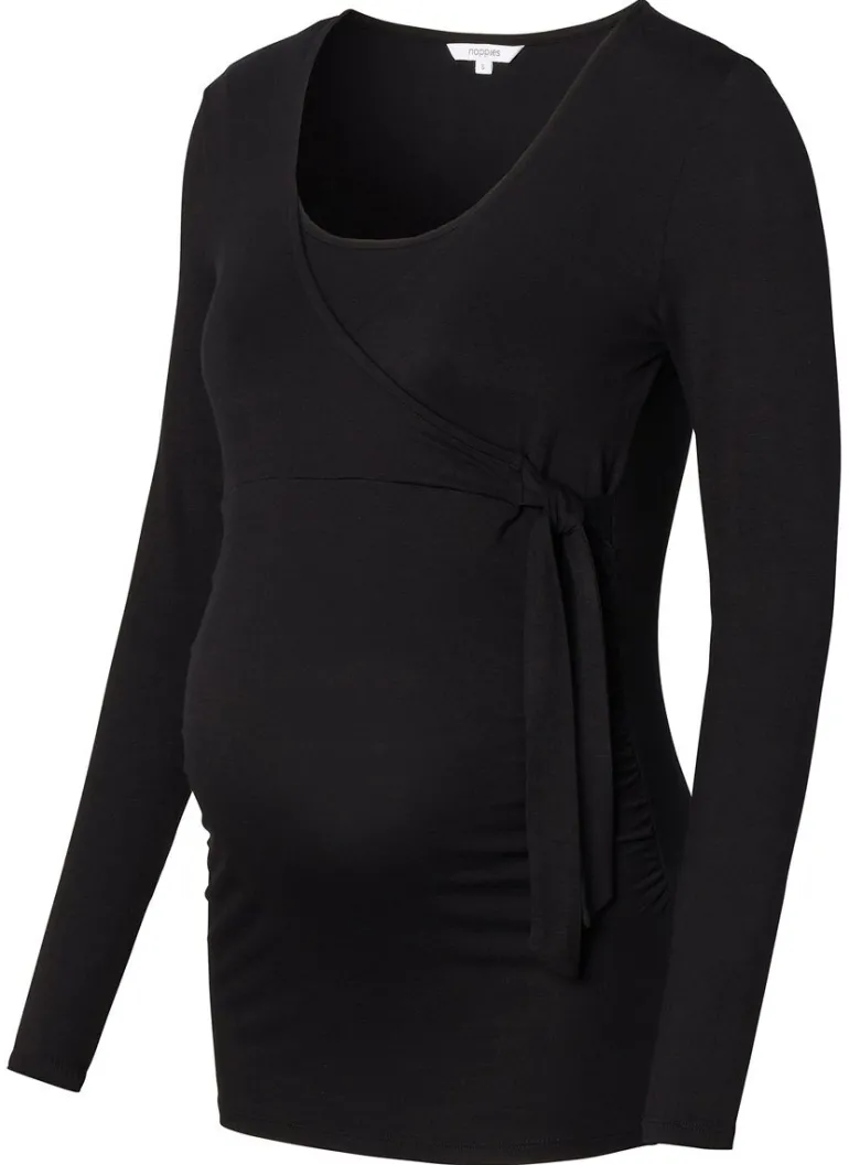 longsleeve_odellal__black_13.webp Noppies Shirts | Shirts<Longsleeve Odellal - Black