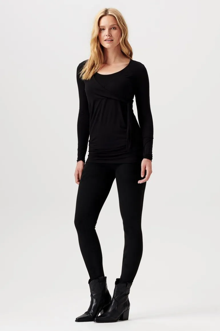 longsleeve_odellal__black_7.webp Noppies Shirts | Shirts<Longsleeve Odellal - Black