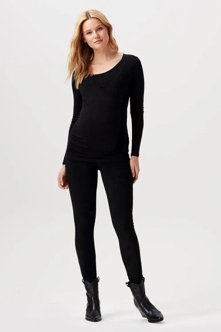 longsleeve_odellal__black_9.webp Noppies Shirts | Shirts<Longsleeve Odellal - Black