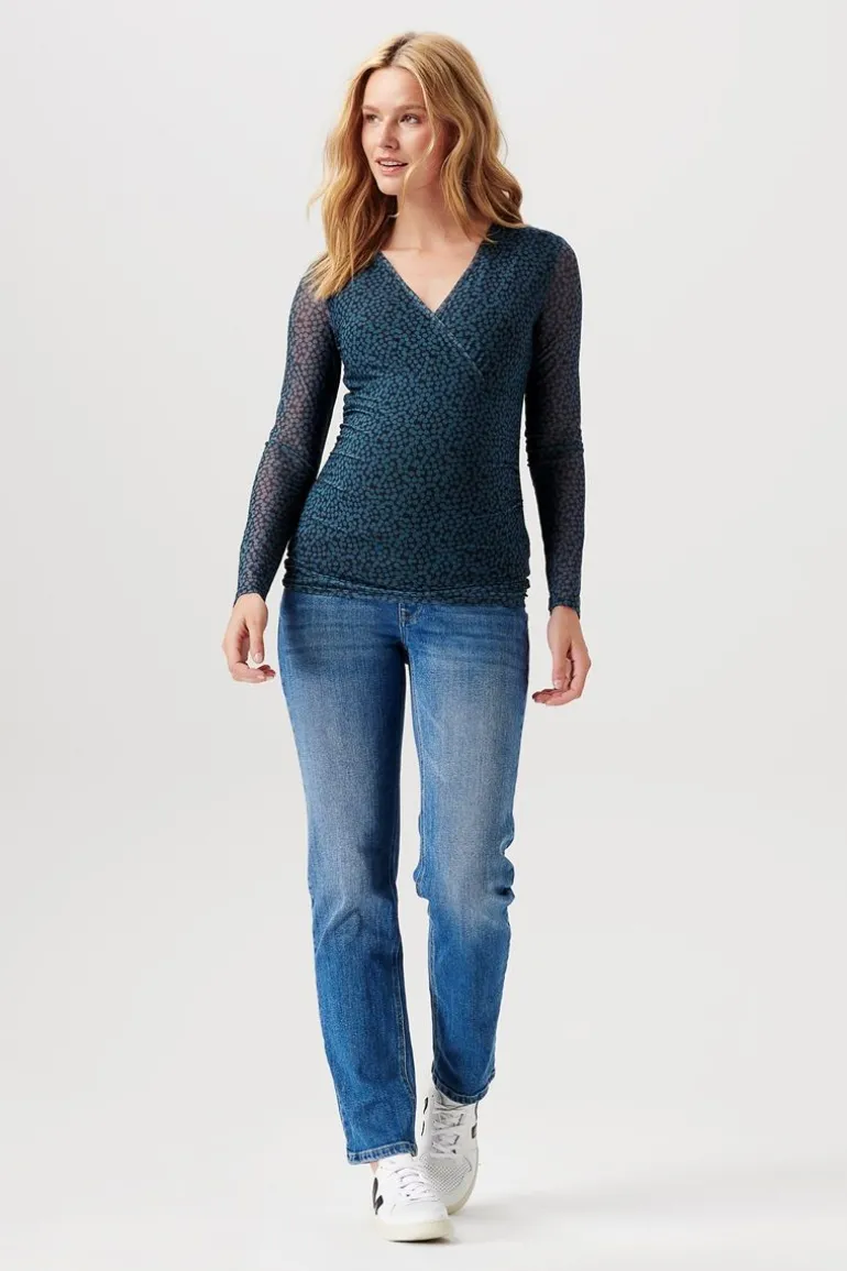 longsleeve_olean__coronet_0.webp Noppies Shirts | Shirts<Longsleeve Olean - Coronet Blue