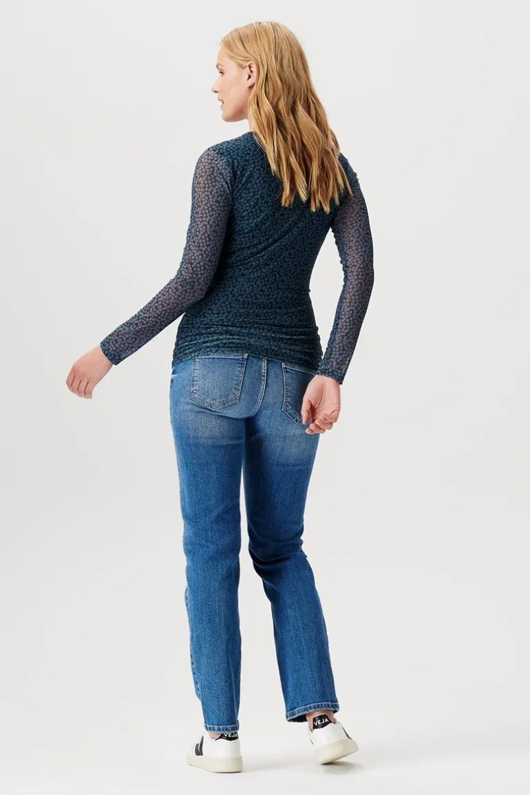 longsleeve_olean__coronet_1.webp Noppies Shirts | Shirts<Longsleeve Olean - Coronet Blue