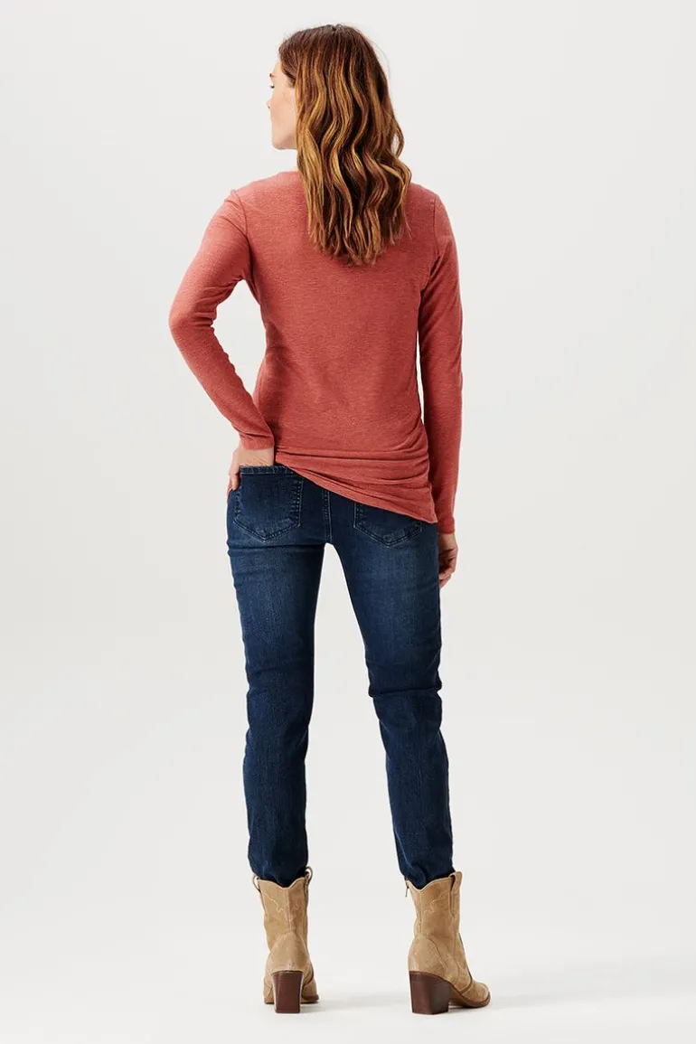 longsleeve_osseo__henna_6.webp Noppies Shirts<Longsleeve Osseo - Henna