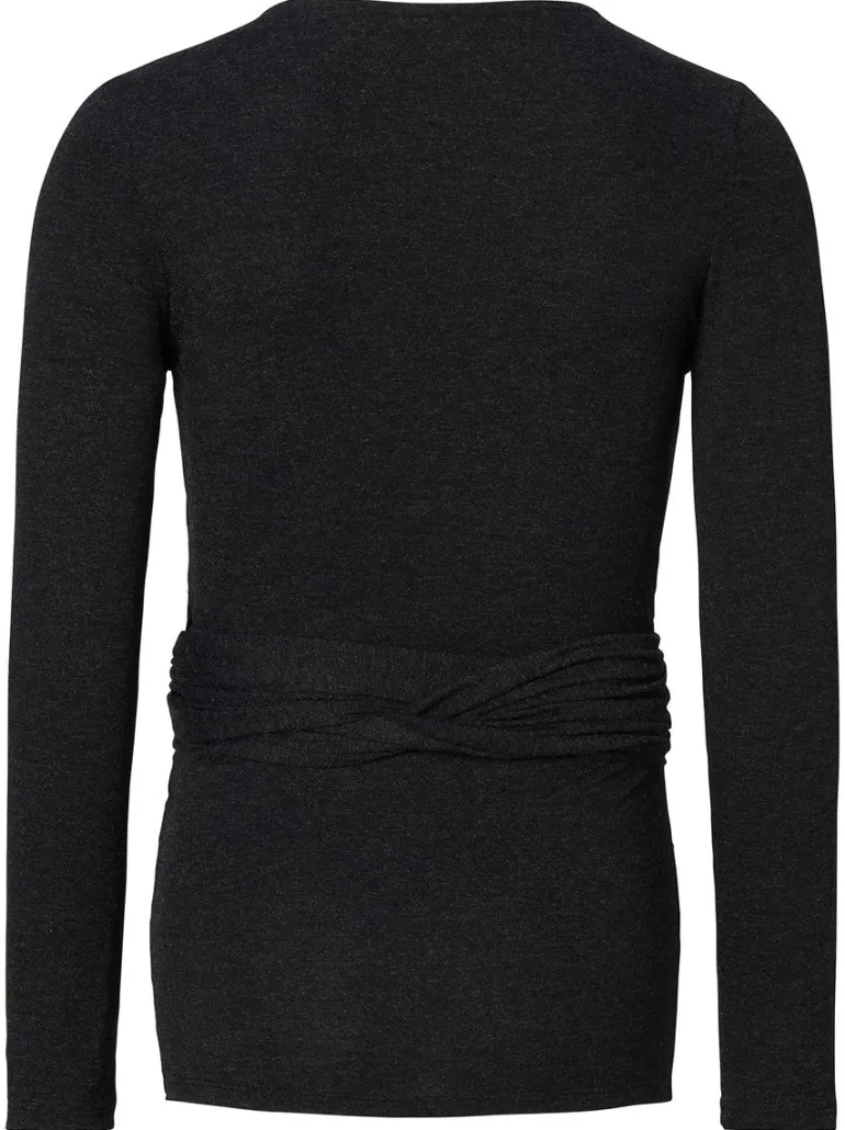 longsleeve_pisto__grey_me_3.webp Noppies Shirts | Shirts<Longsleeve Pisto - Grey Melange
