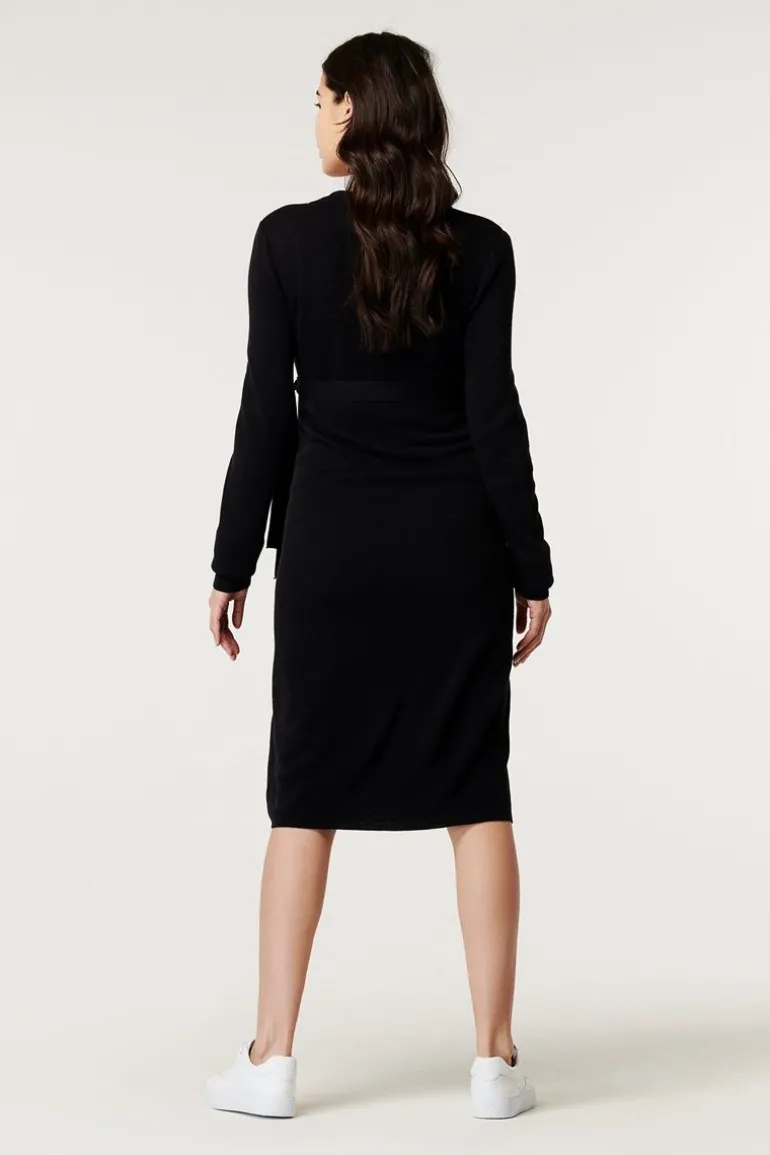 lounge_jurk__black_ink_1.webp Noppies Ondergoed | Nachtkleding & Loungewear<Lounge Jurk - Black Ink