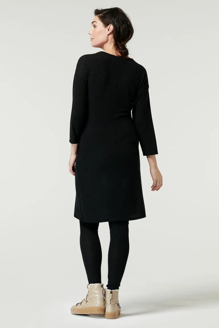 lounge_jurk_hays__grey_me_7.webp Noppies Ondergoed | Nachtkleding & Loungewear<Lounge Jurk Hays - Grey Melange