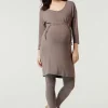 Noppies Ondergoed | Nachtkleding & Loungewear<Lounge Jurk Hays - Taupe Melange