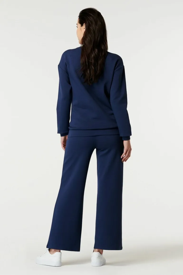 lounge_trui__dark_blue_7.webp Noppies Ondergoed | Nachtkleding & Loungewear<Lounge Trui - Dark Blue