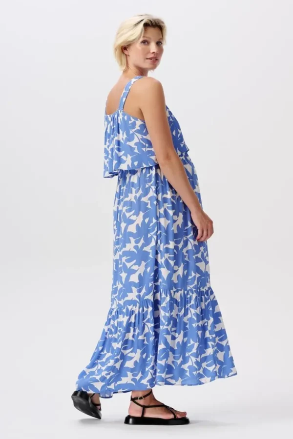 Noppies Jurken | Jurken<Maxi-jurk Met Voedingsfunctie Han - Cornflower Big Flower