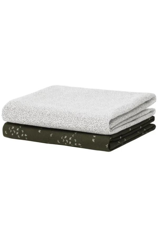Noppies Hydrofieldoeken | Thuis<Multi-pak Hydrofieldoek Mixed 2-pack 70x70 Cm - Beetle