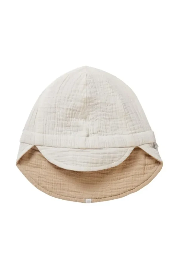 Noppies Mutsen<Muts Boley - Reversible - Whisper White
