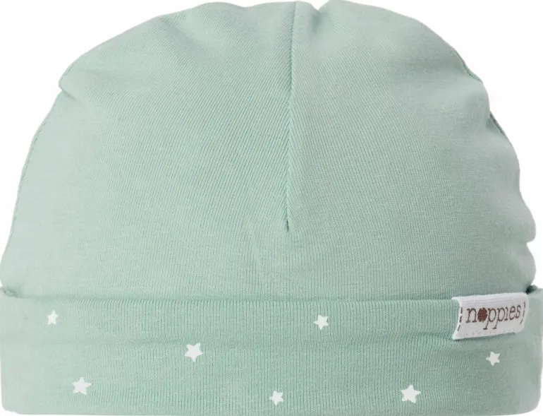 muts_dani__reversible__gr_2.webp Noppies Mutsen | Basics<Muts Dani - Reversible - Grey Mint