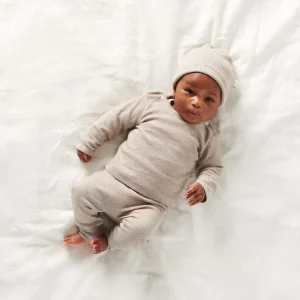 Noppies Mutsen | Basics<Muts Nevel - Oatmeal