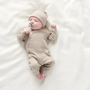 Noppies Mutsen | Basics<Muts Nevel - Taupe Melange