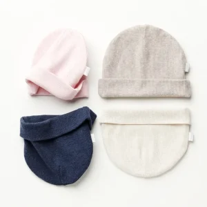 Noppies Mutsen | Basics<Muts Nevel - Taupe Melange