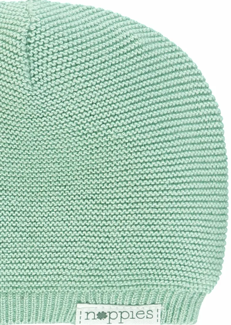 muts_rosita__grey_mint_2.webp Noppies Mutsen | Basics<Muts Rosita - Grey Mint