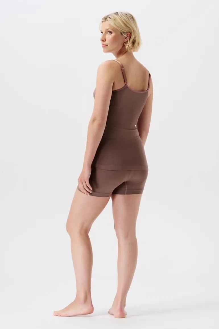 naadloze_short_lai_sensil_1-4.webp Noppies Shorts<Naadloze Short Lai Sensil® Breeze - Deep Taupe