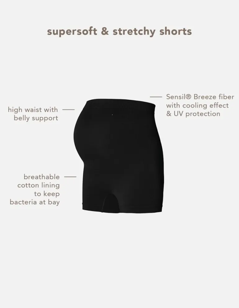 naadloze_short_lai_sensil_6.webp Noppies Shorts<Naadloze Short Lai Sensil® Breeze - Black