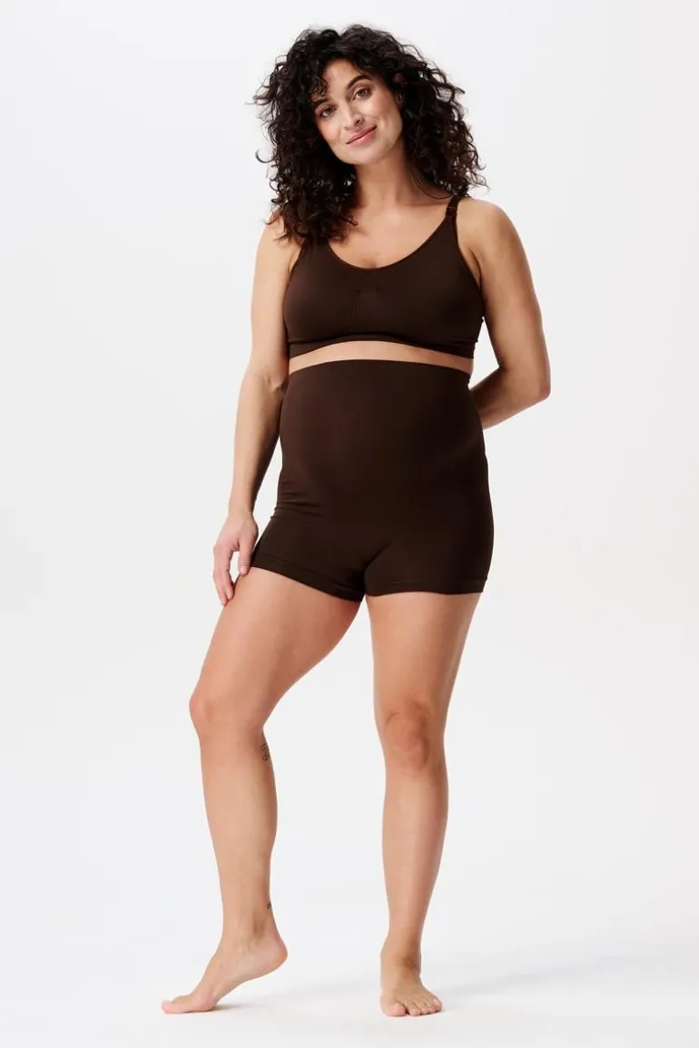 naadloze_short_lai_sensil_7-2.webp Noppies Shorts<Naadloze Short Lai Sensil® Breeze - Coffee Bean