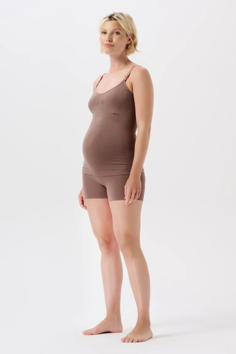 naadloze_short_lai_sensil_7-4.webp Noppies Shorts<Naadloze Short Lai Sensil® Breeze - Deep Taupe