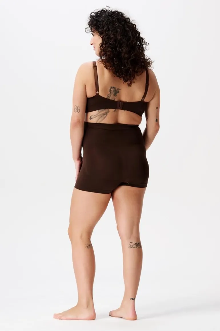 naadloze_short_lai_sensil_8-2.webp Noppies Shorts<Naadloze Short Lai Sensil® Breeze - Coffee Bean