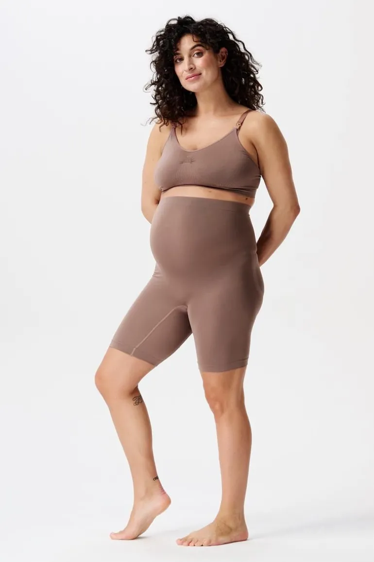 naadloze_short_niru_sensi_0-4.webp Noppies Shorts<Naadloze Short Niru Sensil® Breeze - Deep Taupe