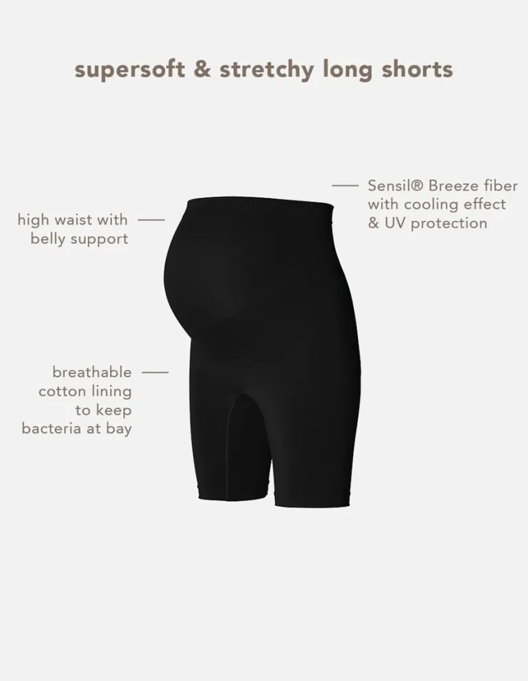 naadloze_short_niru_sensi_6.webp Noppies Shorts<Naadloze Short Niru Sensil® Breeze - Black