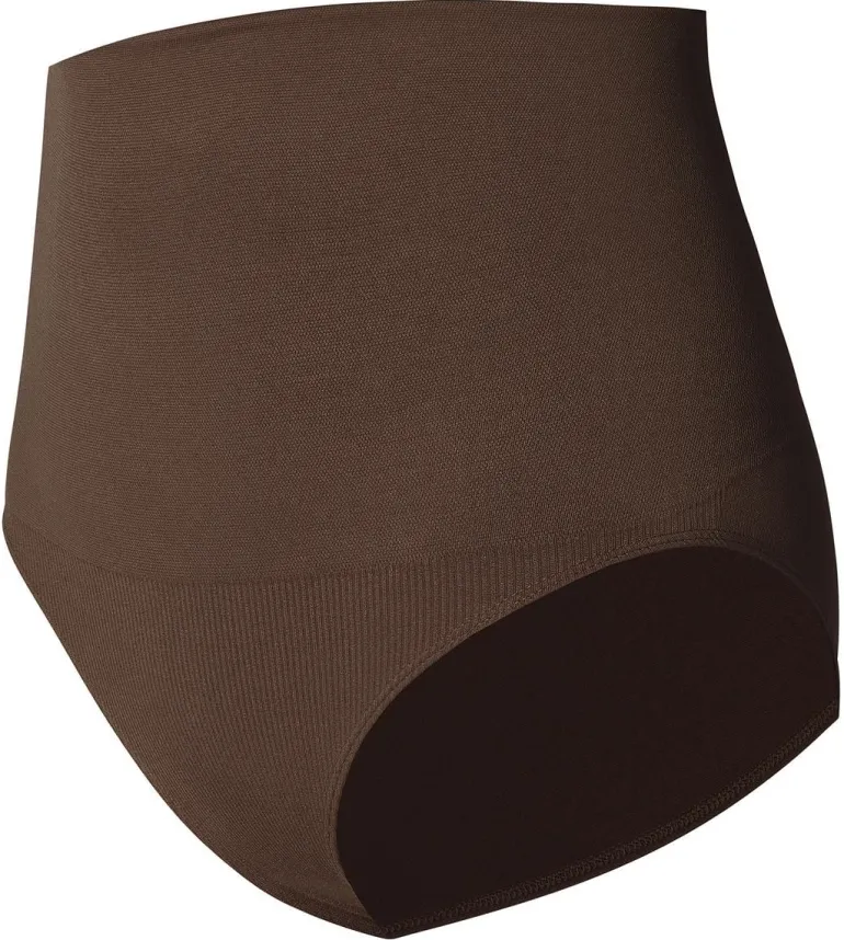 naadloze_slip_lee_post_pa_4-3.webp Noppies Ondergoed<Naadloze Slip Lee Post Partum Sensil® Breeze - Coffee Bean