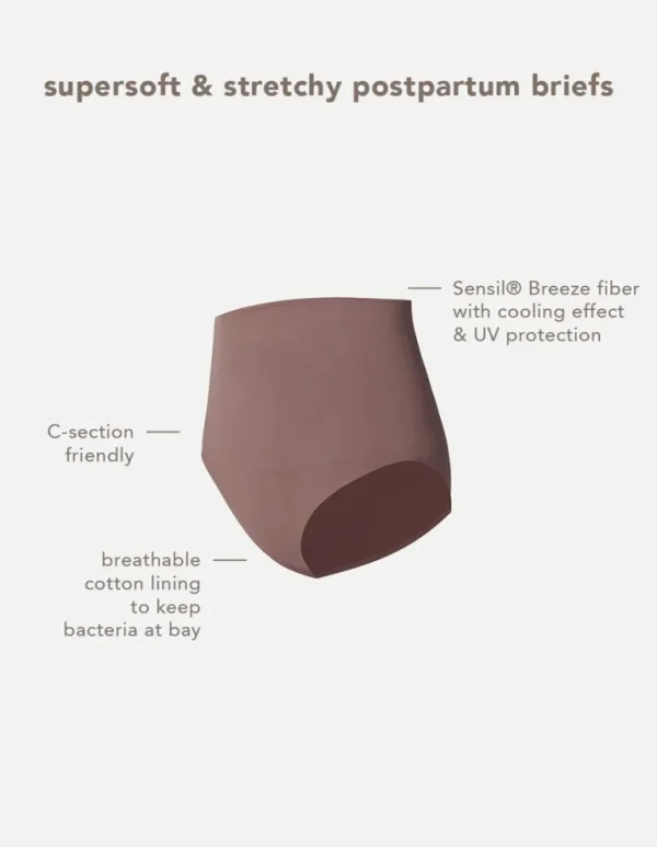 Noppies Ondergoed<Naadloze Slip Lee Post Partum Sensil® Breeze - Deep Taupe