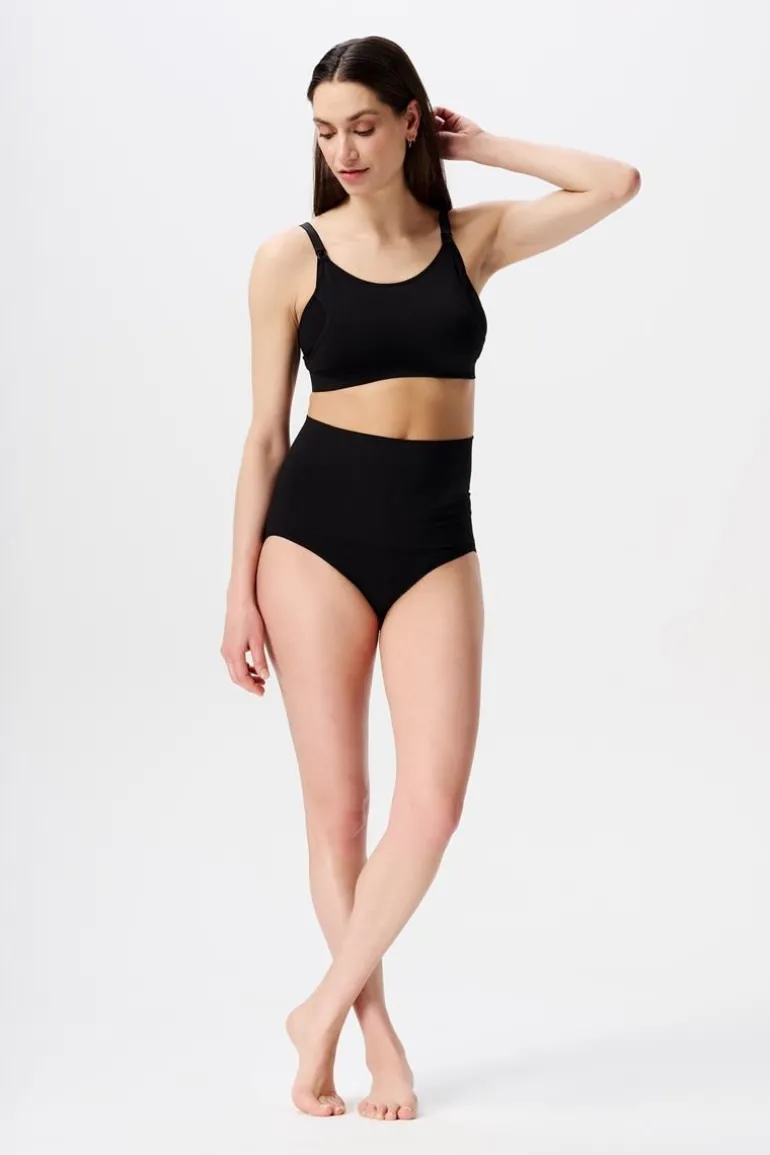 naadloze_slip_lee_post_pa_7.webp Noppies Ondergoed<Naadloze Slip Lee Post Partum Sensil® Breeze - Black