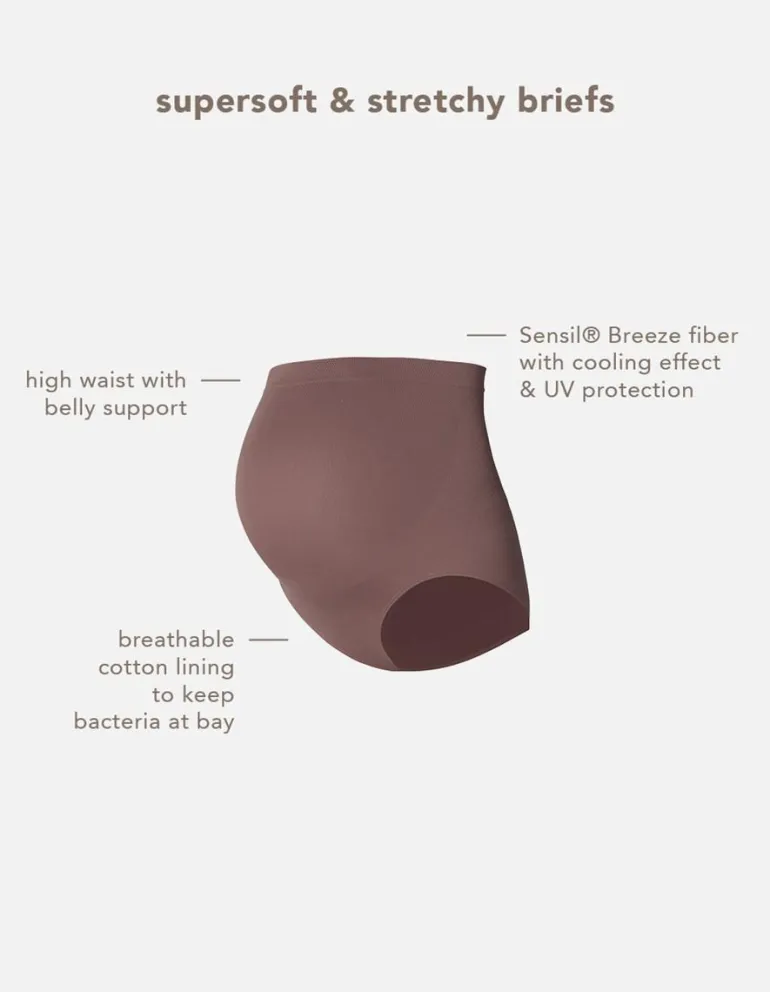 naadloze_slip_nisa_sensil_6-3.webp Noppies Ondergoed<Naadloze Slip Nisa Sensil® Breeze - Deep Taupe