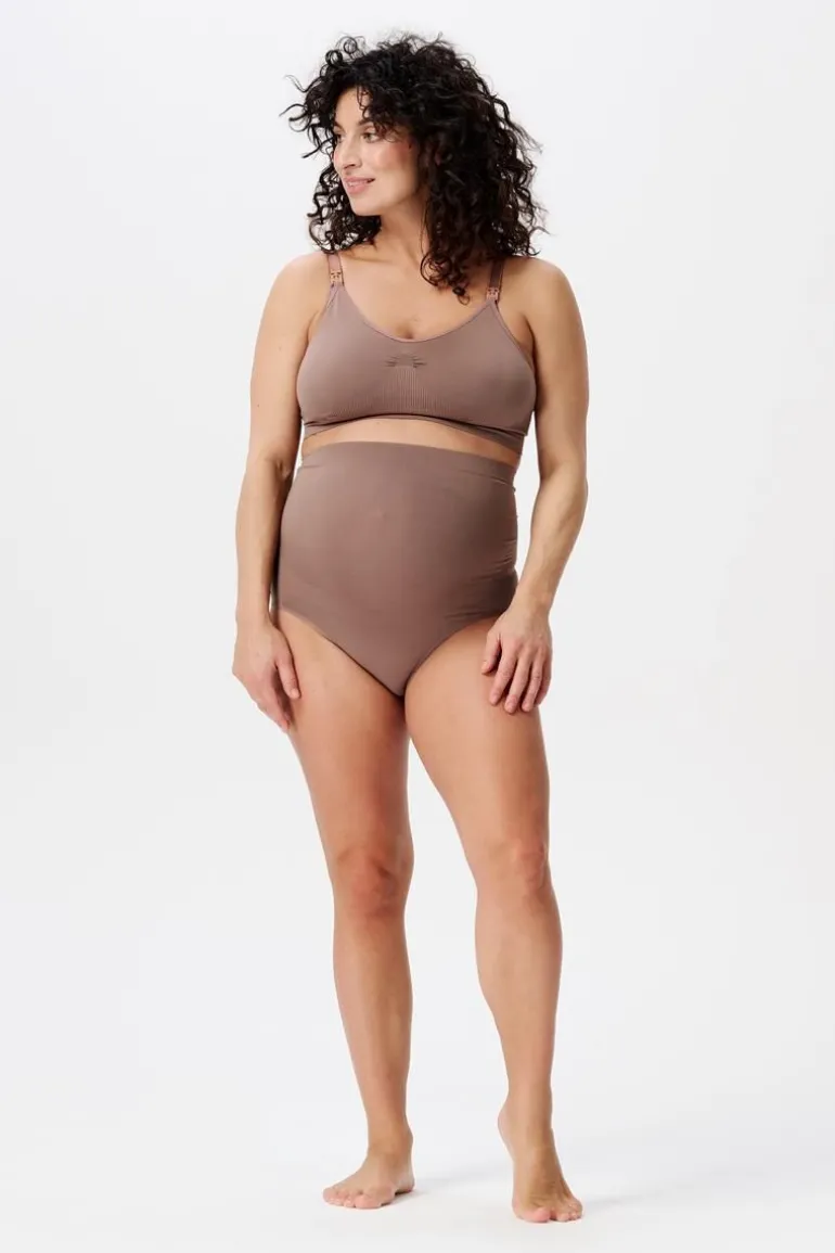 naadloze_slip_nisa_sensil_7-3.webp Noppies Ondergoed<Naadloze Slip Nisa Sensil® Breeze - Deep Taupe