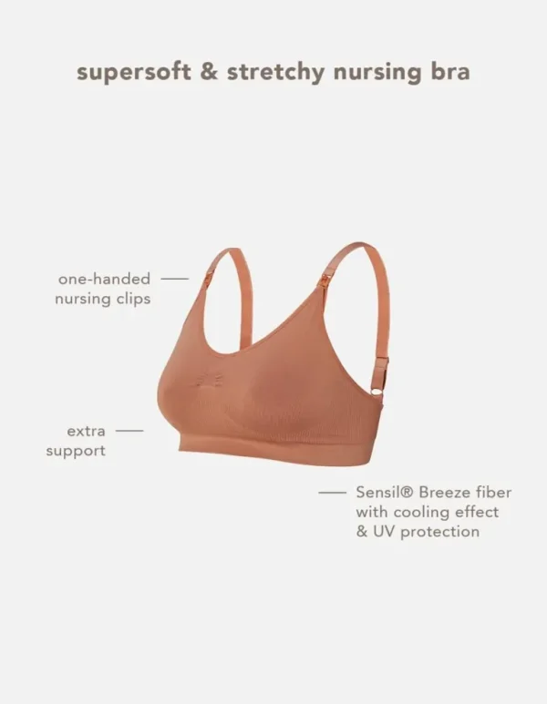 Noppies Bh's | Bh's<Naadloze Voedingsbh Hura Sensil® Breeze - Hazel