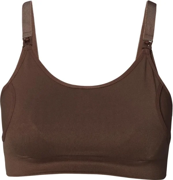 Noppies Bh's | Bh's<Naadloze Voedingsbh Pumping Mae Sensil® Breeze - Coffee Bean
