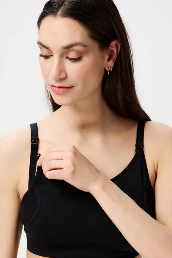 Noppies Bh's | Bh's<Naadloze Voedingsbh Pumping Mae Sensil® Breeze - Black