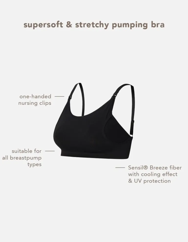 naadloze_voedingsbh_pumpi_8.webp Noppies Bh's | Bh's<Naadloze Voedingsbh Pumping Mae Sensil® Breeze - Black