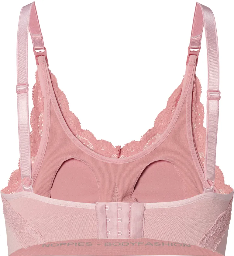 naadloze_voedingsbh_seaml_11-1.webp Noppies Bh's | Bh's<Naadloze Voedingsbh Seamless Nursing Bra Lace - Pale Mauve
