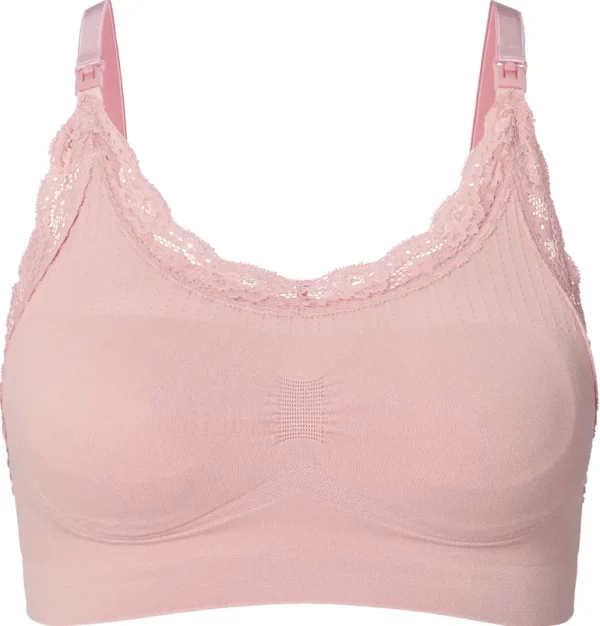 Noppies Bh's | Bh's<Naadloze Voedingsbh Seamless Nursing Bra Lace - Pale Mauve