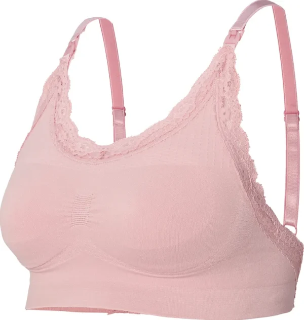 Noppies Bh's | Bh's<Naadloze Voedingsbh Seamless Nursing Bra Lace - Pale Mauve