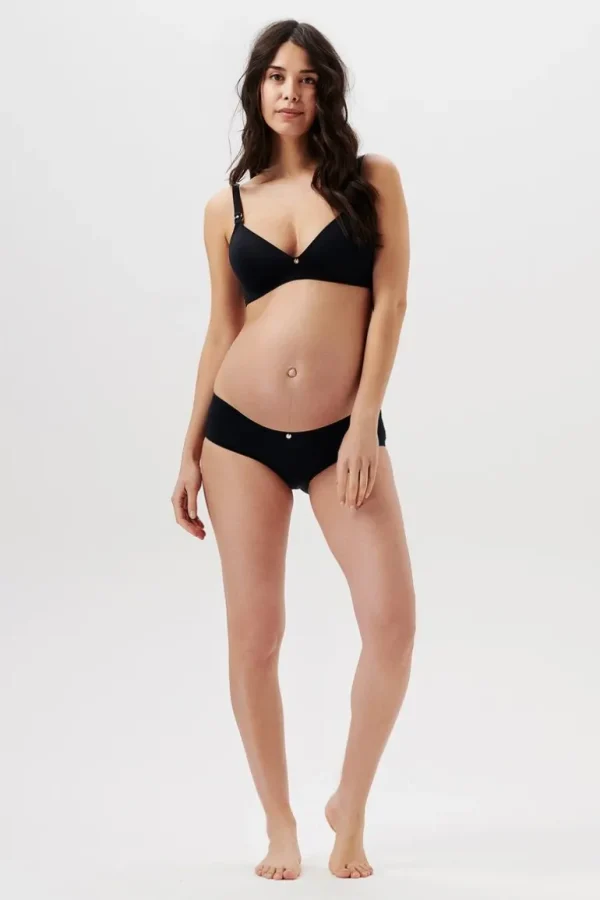 Noppies Bh's | Bh's<Naadloze Voedingsbh Wireless Micro Nursing Bra - Black