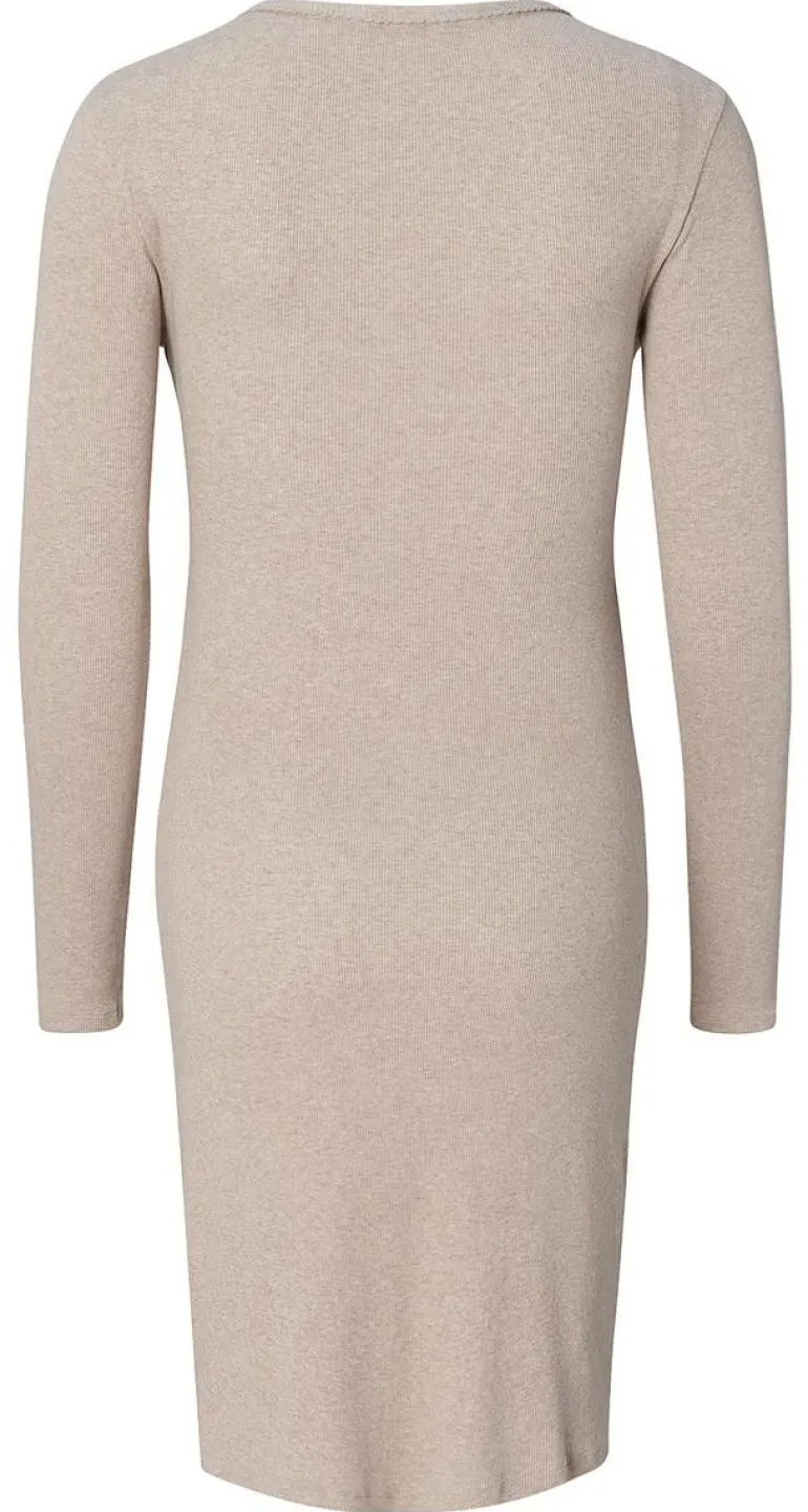 nachtjapon_met_voedingsfu_10-5.webp Noppies Nachtkleding & Loungewear | Ondergoed<Nachtjapon Met Voedingsfunctie Alisa - Taupe Melange