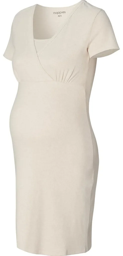 Noppies Nachtkleding & Loungewear | Ondergoed<Nachtjapon Met Voedingsfunctie Tami - Oatmeal