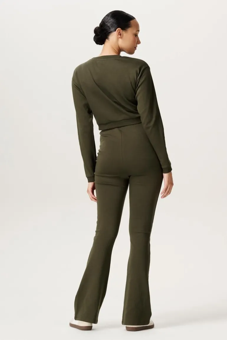 pantalon_umea__forest_nig_1.webp Noppies Flared | Broeken<Pantalon Umea - Forest Night