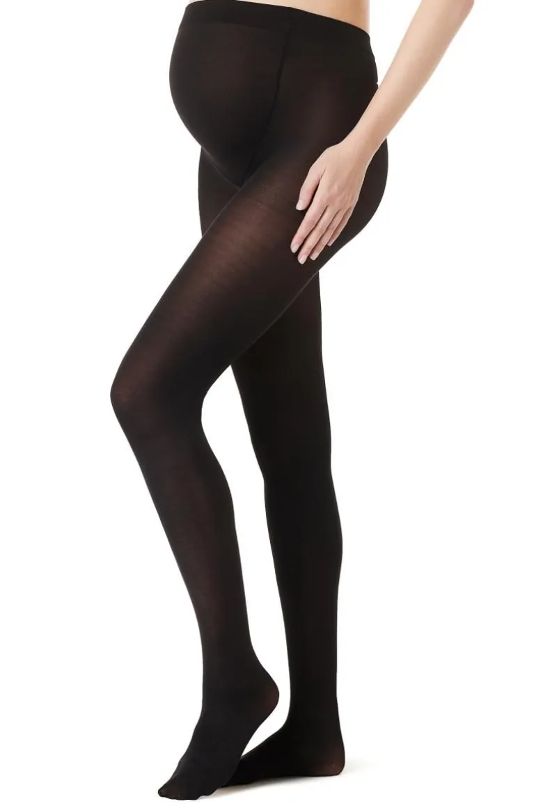 panty_pack_maternity_tigh_2-4.webp Noppies Panty's & Maillots<Panty 2-Pack Maternity Tights 50 Den - Black
