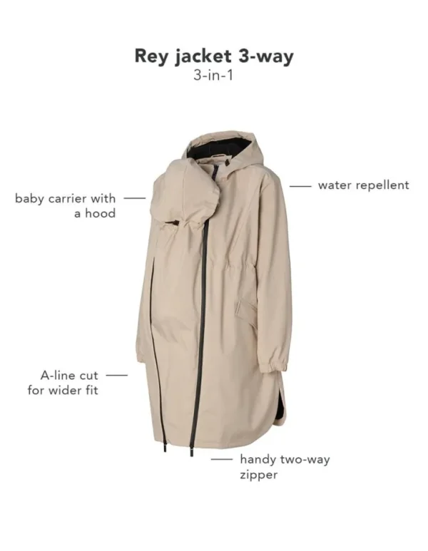 Noppies Jassen & Blazers<Parka Rey - White Pepper