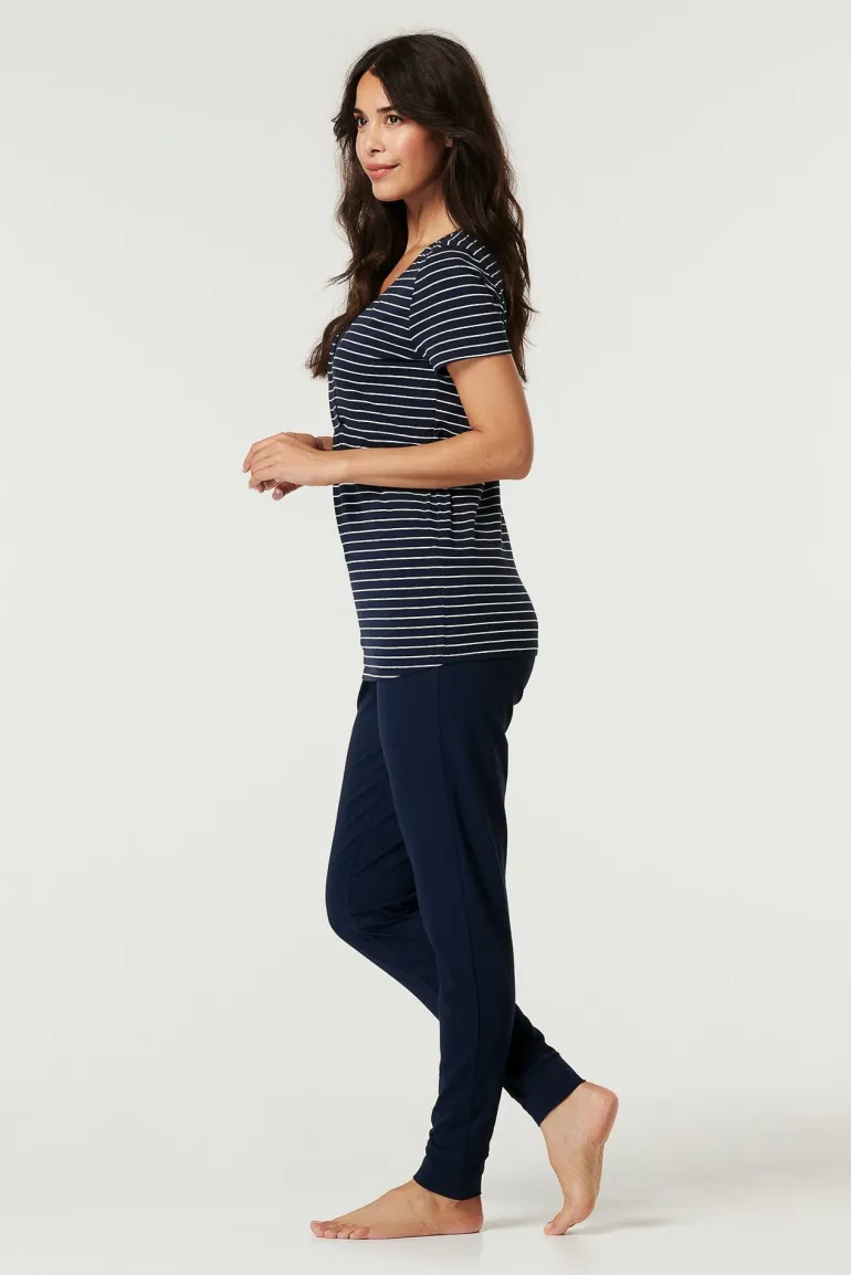 pyjama__night_blue_20.webp Noppies Ondergoed | Nachtkleding & Loungewear<Pyjama - Night Blue