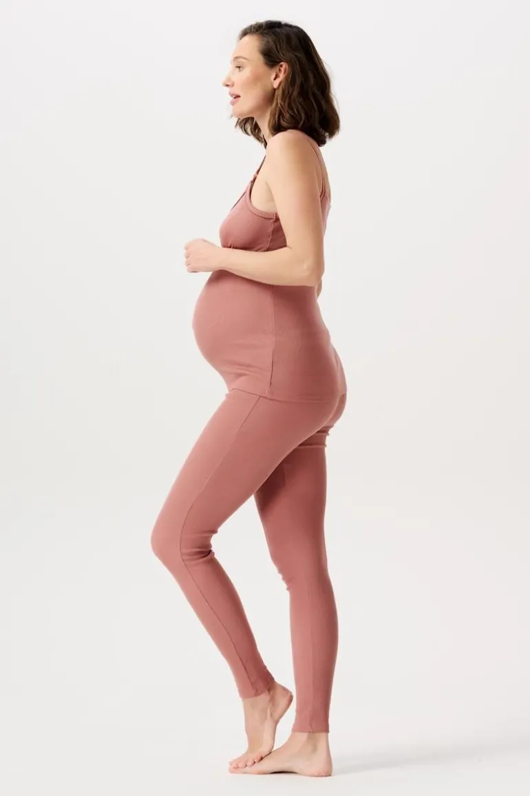 pyjamabroek_gabri__burlwo_12.webp Noppies Ondergoed | Nachtkleding & Loungewear<Pyjamabroek Gabri - Burlwood