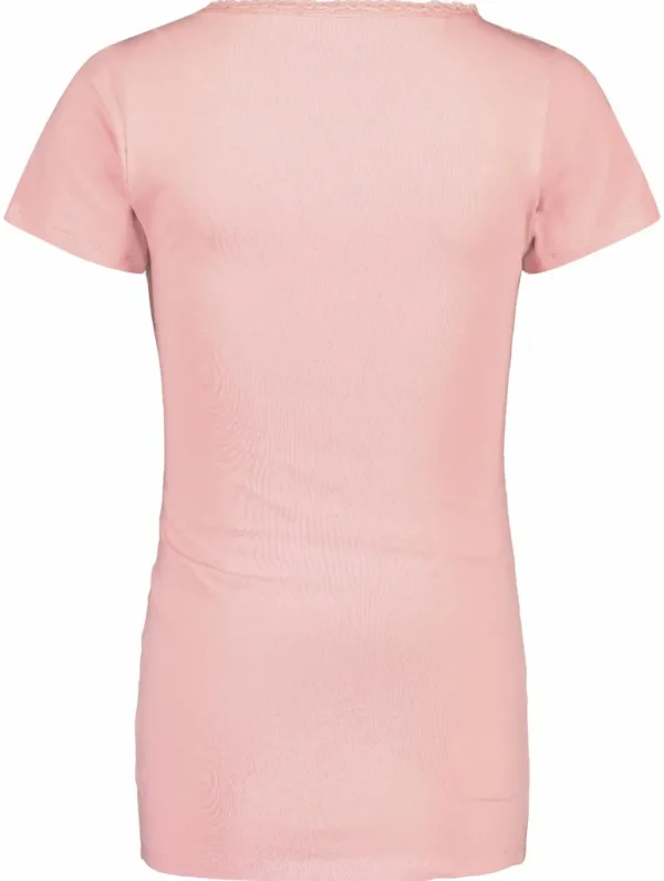 Noppies Nachtkleding & Loungewear | Ondergoed<Pyjamashirt Met Voedingsfunctie Floor - Silver Pink