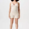 Noppies Ondergoed | Nachtkleding & Loungewear<Pyjamashort Jada - Oatmeal